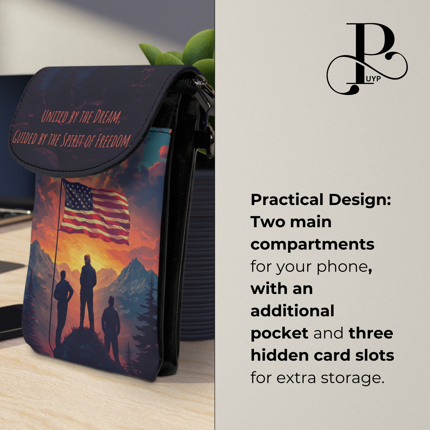 "American Legacy" Cell Phone Wallet