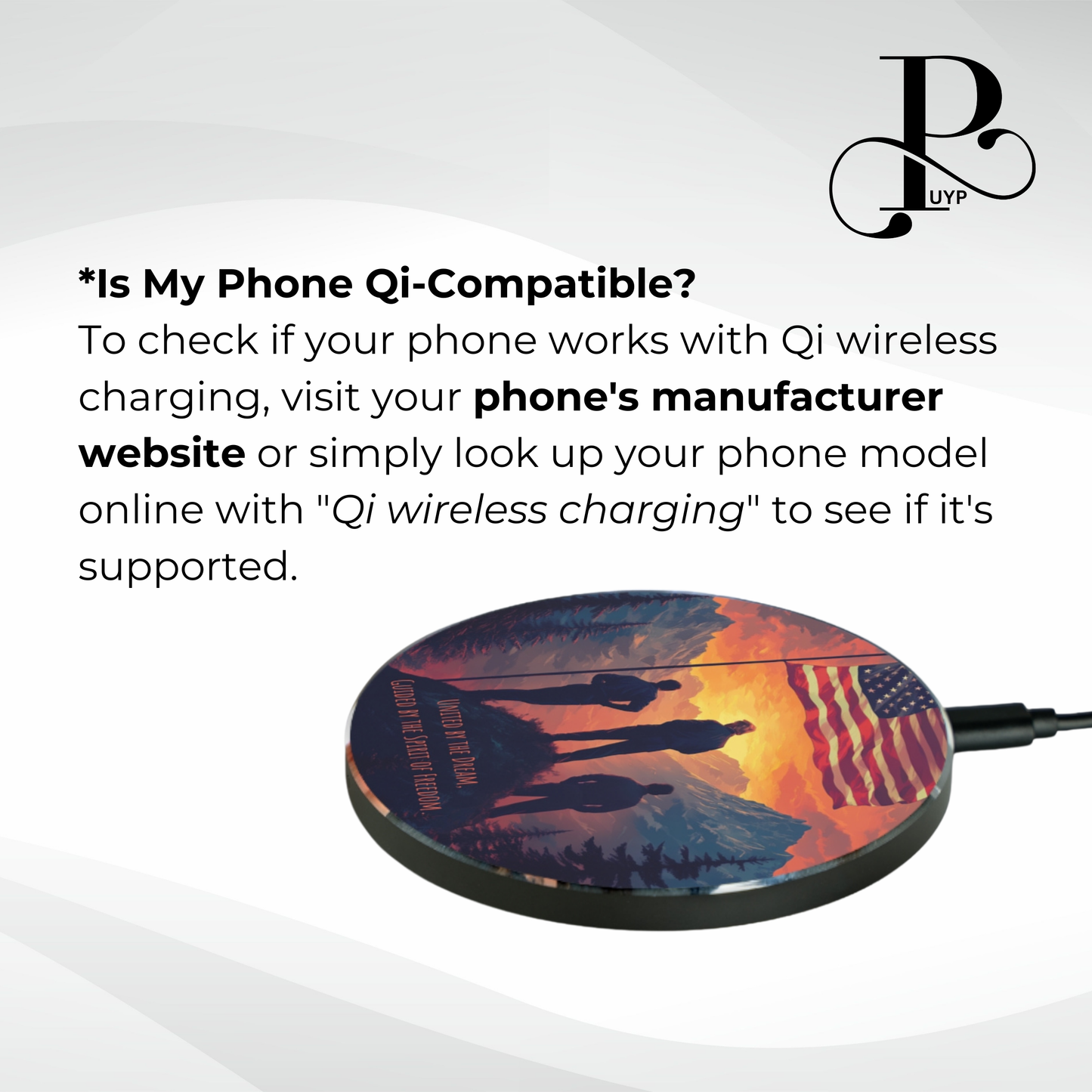 "American Legacy" Wireless Charger