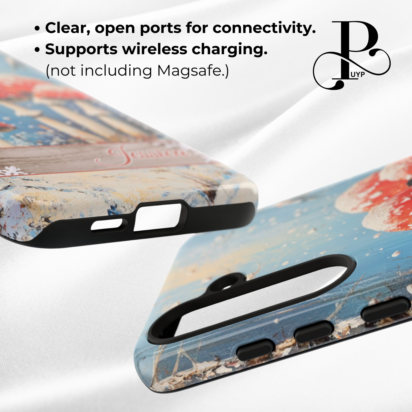"Winter Wonderland" Custom Mushroom Phone Case