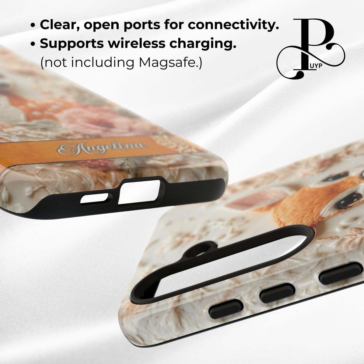 "Fawn in Bloom" Custom Phone Case