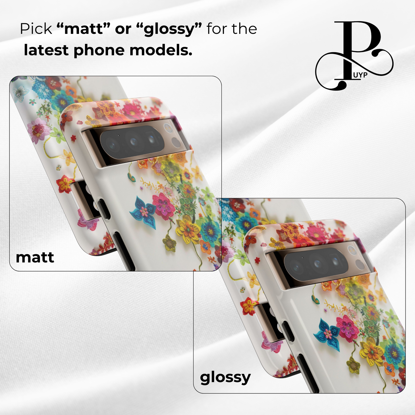 "Miniature Wildflowers" Floral Phone Case