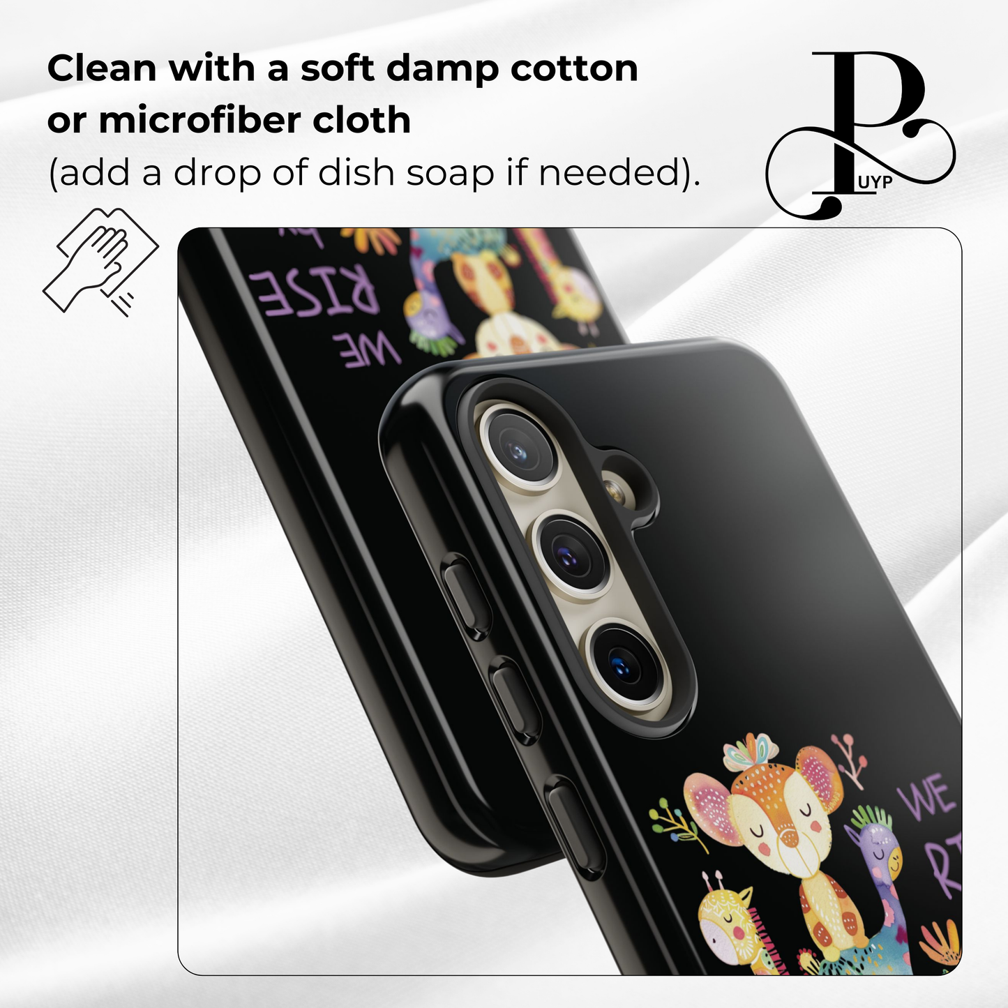"We Rise by Lifting Others" Phone Case
