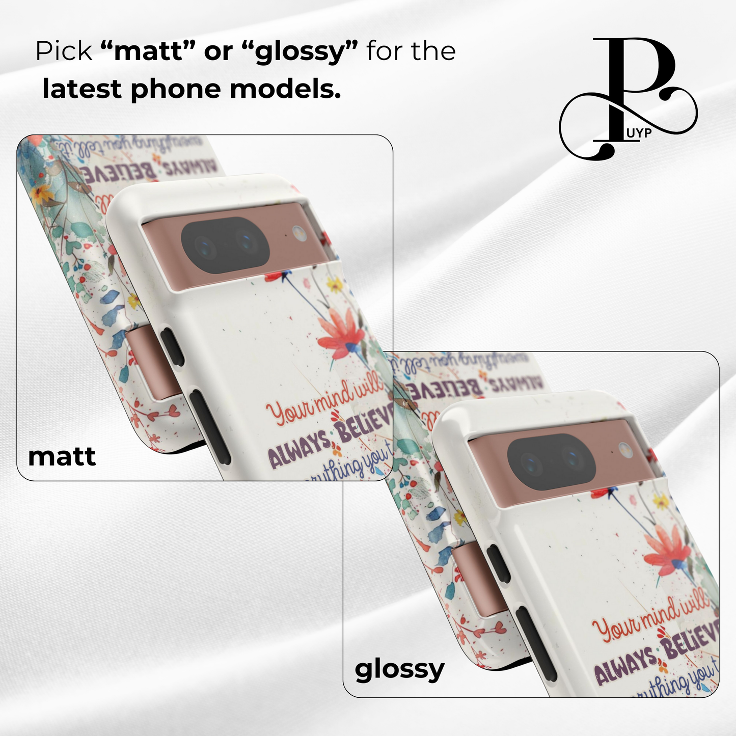 "Beautiful Mindset" Phone Case