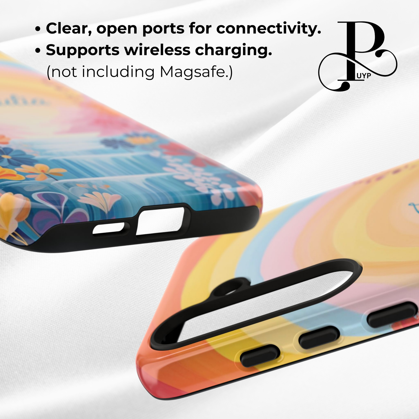 "Floral Rainbow" Custom Phone Case