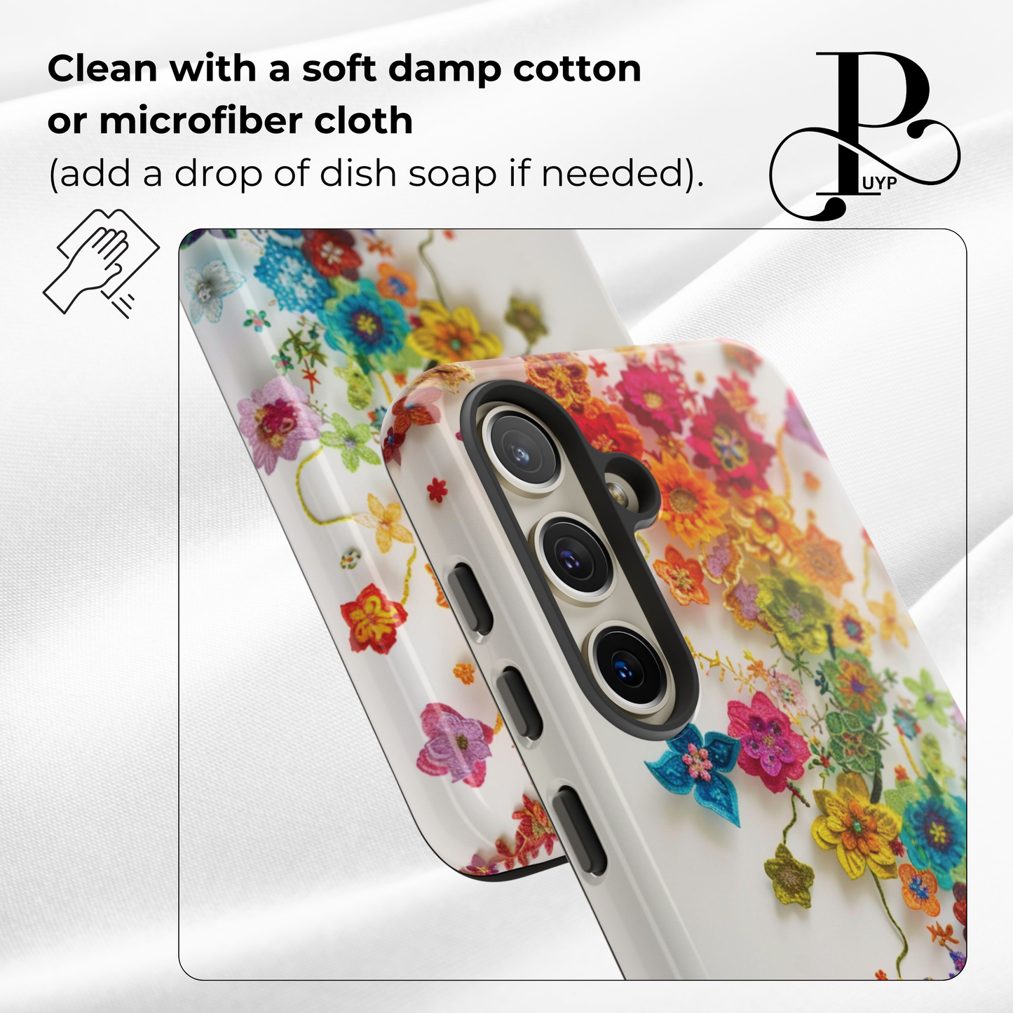 "Miniature Wildflowers" Floral Phone Case