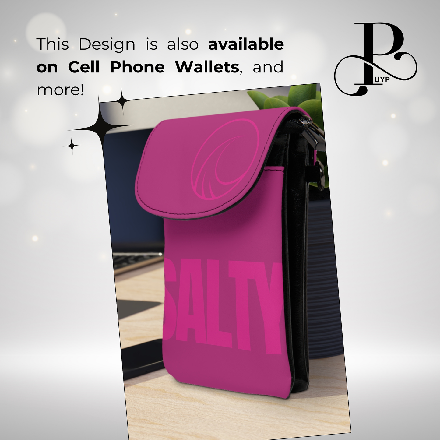 "SALTY" Phone Case with Wave Design