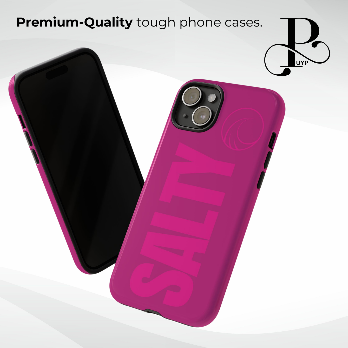 "SALTY" Phone Case with Wave Design