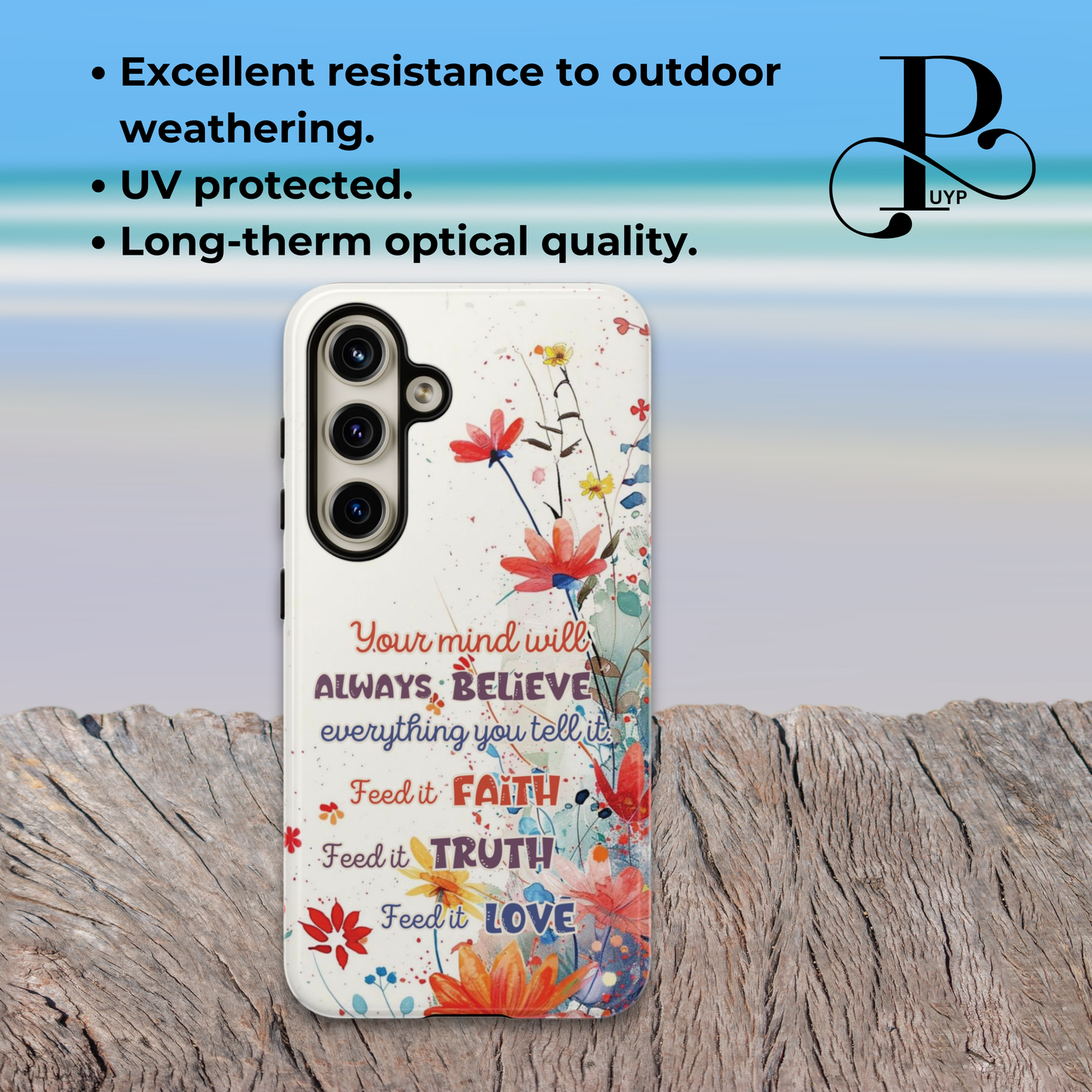 "Beautiful Mindset" Phone Case
