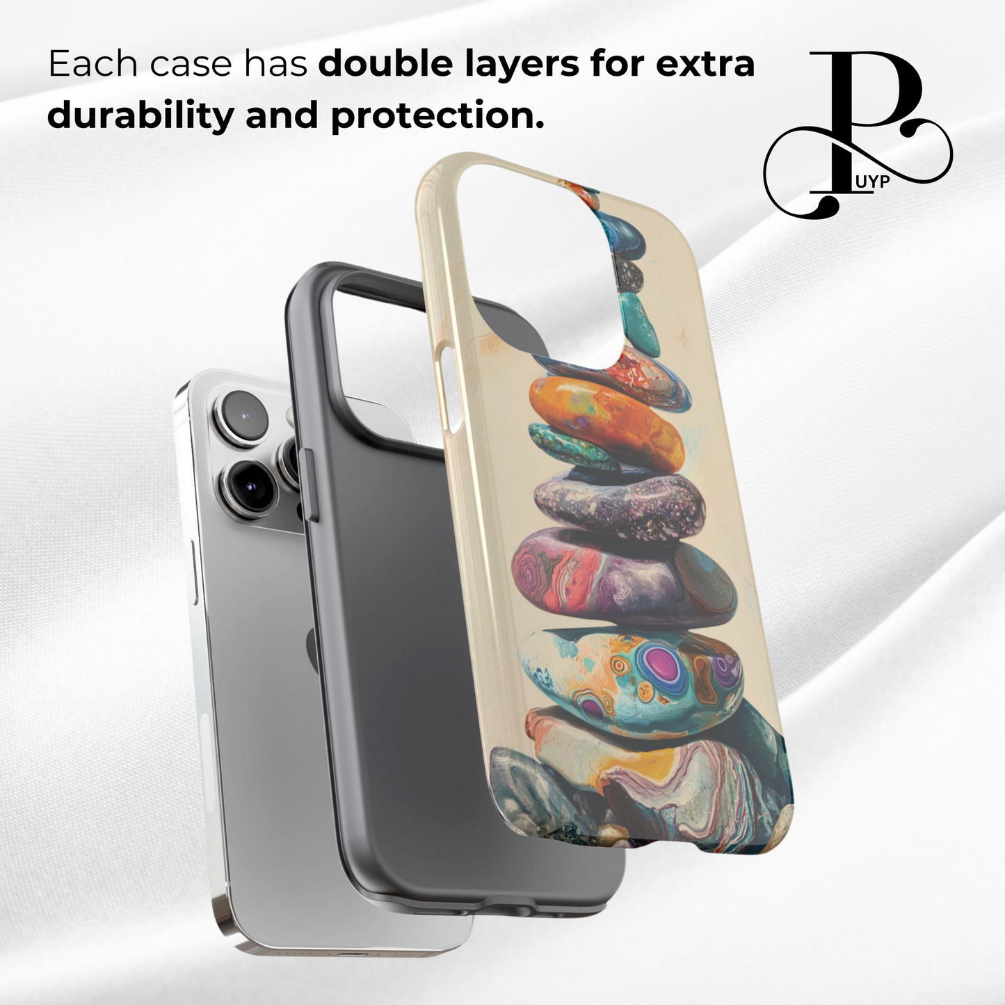 "Stone Sculpture" Phone Case