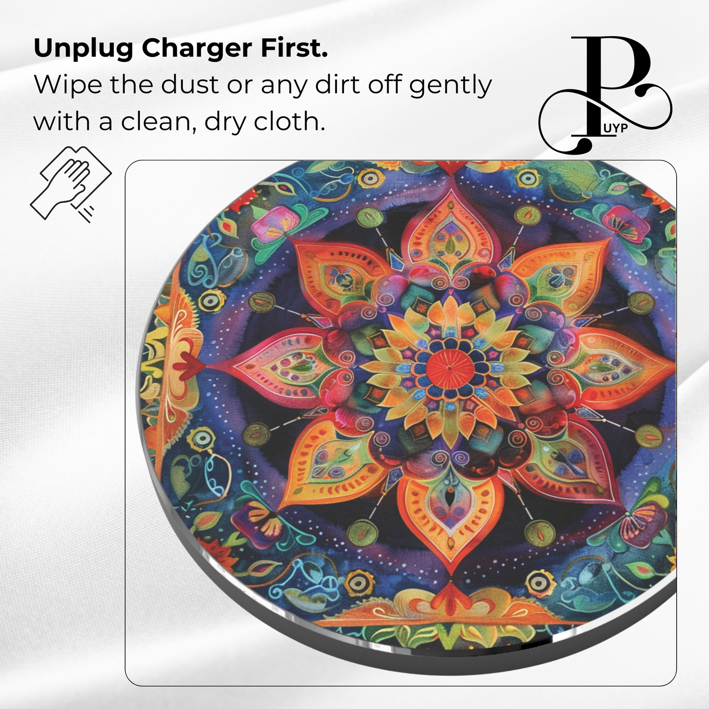 "Mandala" Wireless Charger