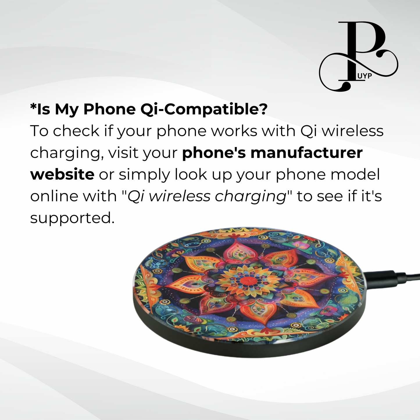 "Mandala" Wireless Charger