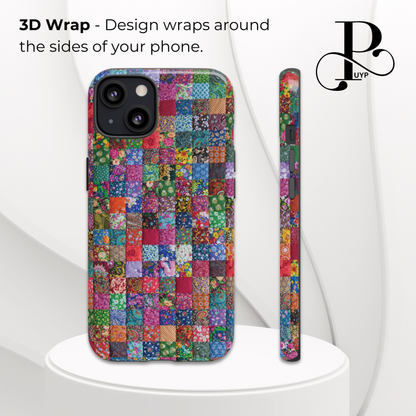 "Floral Patchwork" Phone Case