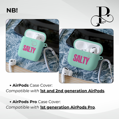 "SALTY" AirPods and AirPods Pro Case COVER with Wave Design