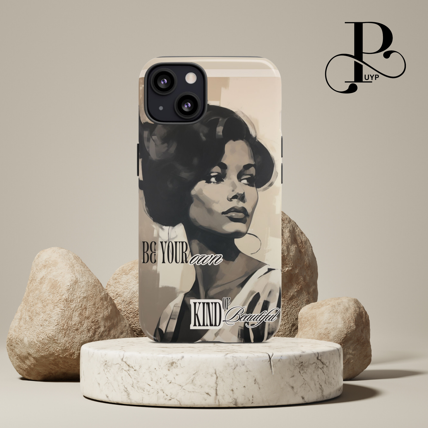 "Retro" Phone Case with Uplifting Quote