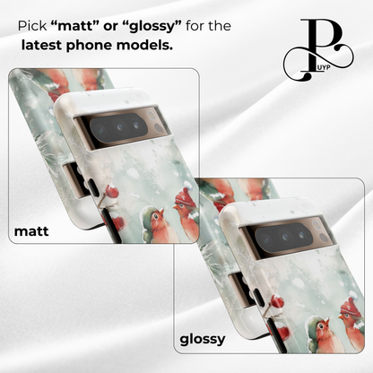 "Winter Birds" Phone Case