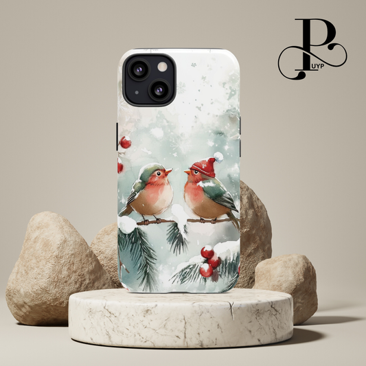 "Winter Birds" Phone Case