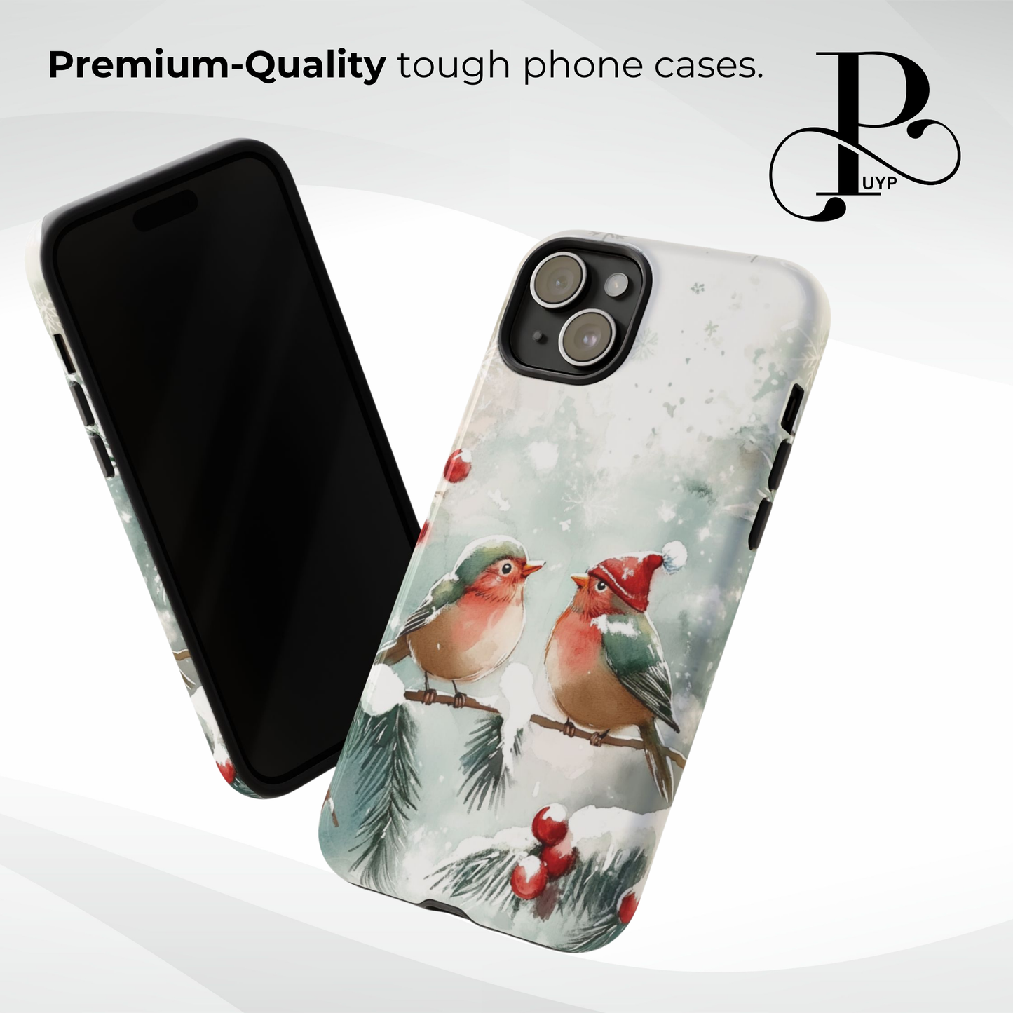 "Winter Birds" Phone Case