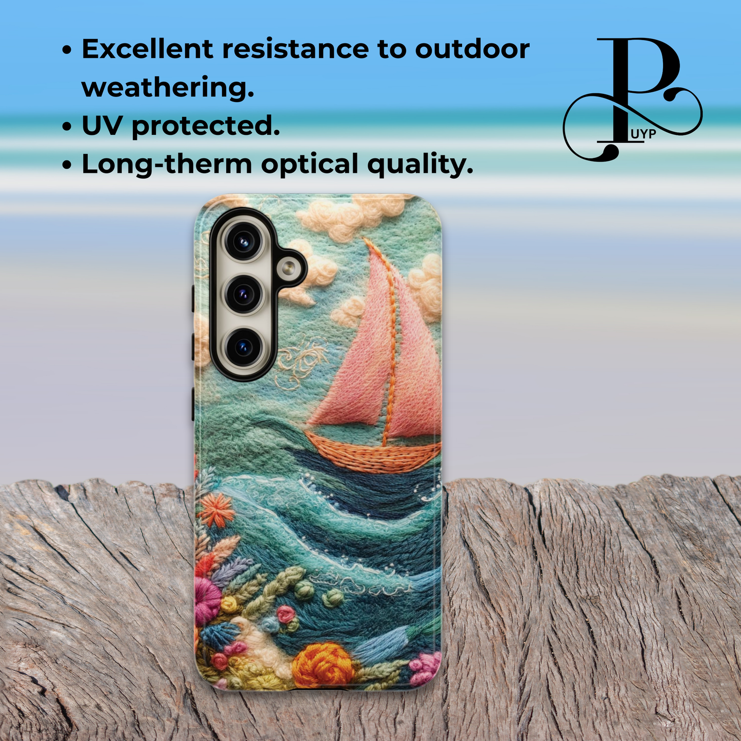 "Ocean Blooms" Phone Case