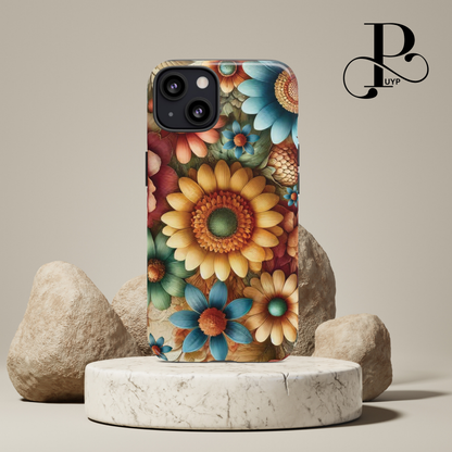 "Bohemian Flowers" Phone Case