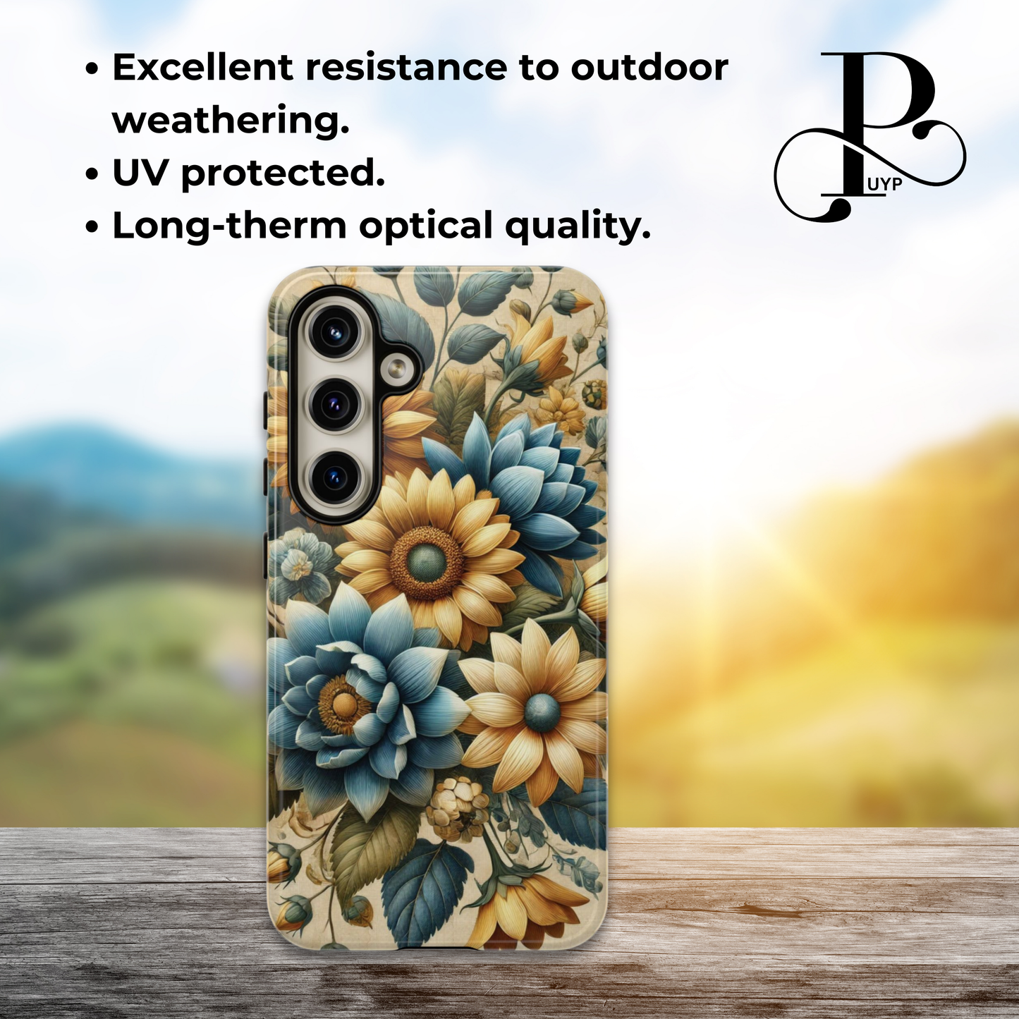 "Boho Flower Garden" Phone Case