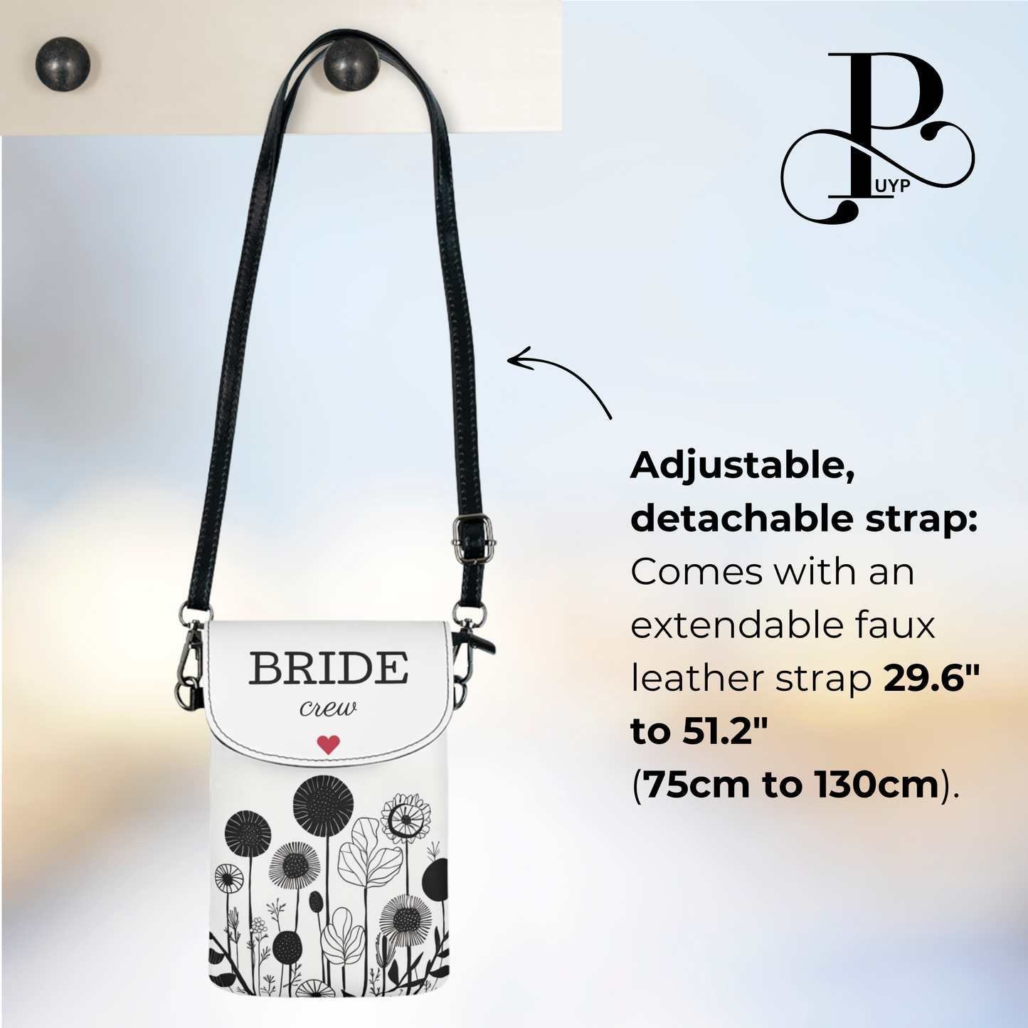 "Bride Crew" Cell Phone Wallet