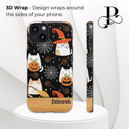 "Cat Witches" Custom Halloween Phone Case