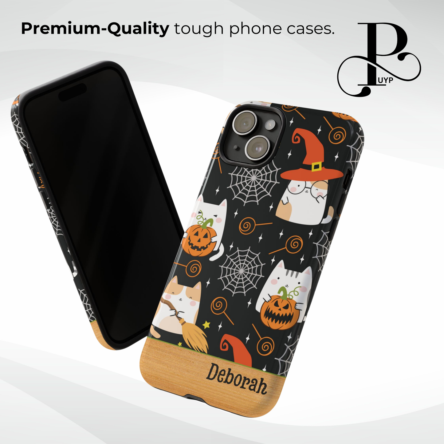 "Cat Witches" Custom Halloween Phone Case