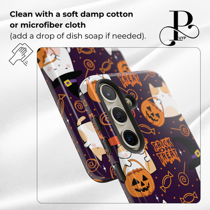 "Trick or Treat" Custom Halloween Phone Case