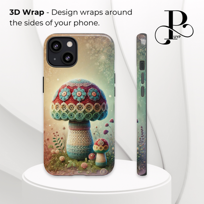 "Ombre Dream" Mushroom Phone Case