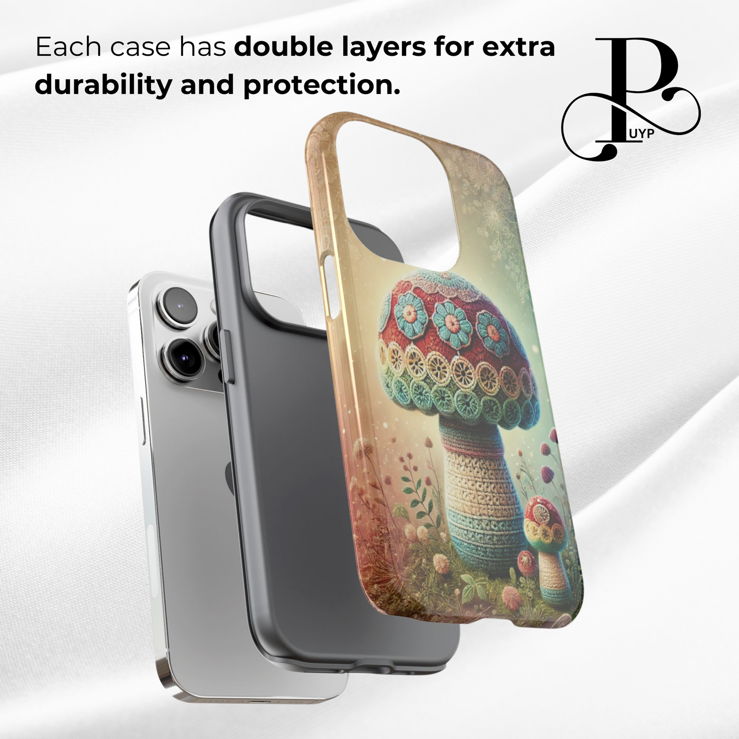 "Ombre Dream" Mushroom Phone Case