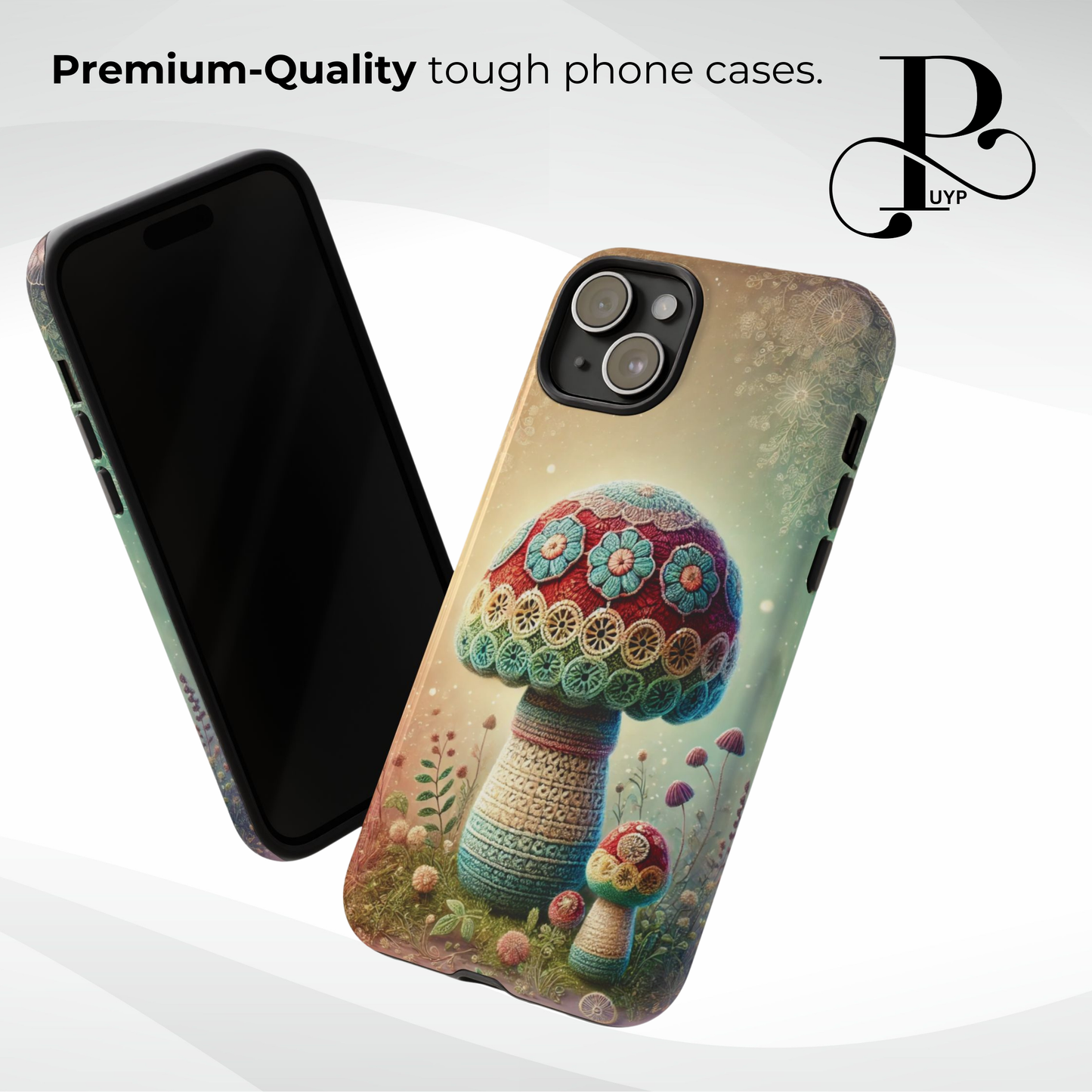 "Ombre Dream" Mushroom Phone Case