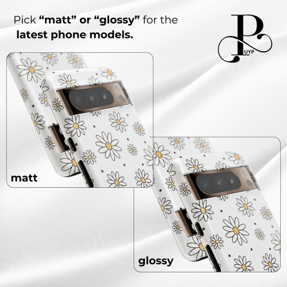 "Daisy Flowers" Custom Phone Case