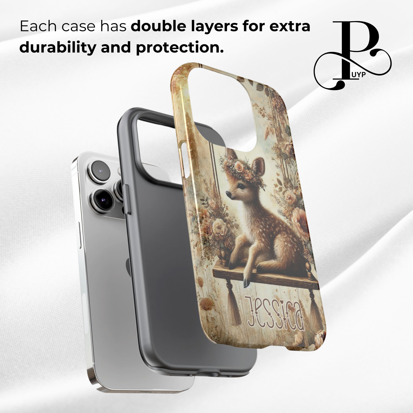 "Fawn Swing" Whimsical Phone Case