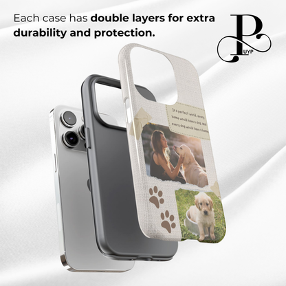 "DOG Lover" Custom Phone Case