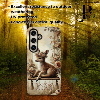 "Fawn Swing" Whimsical Phone Case