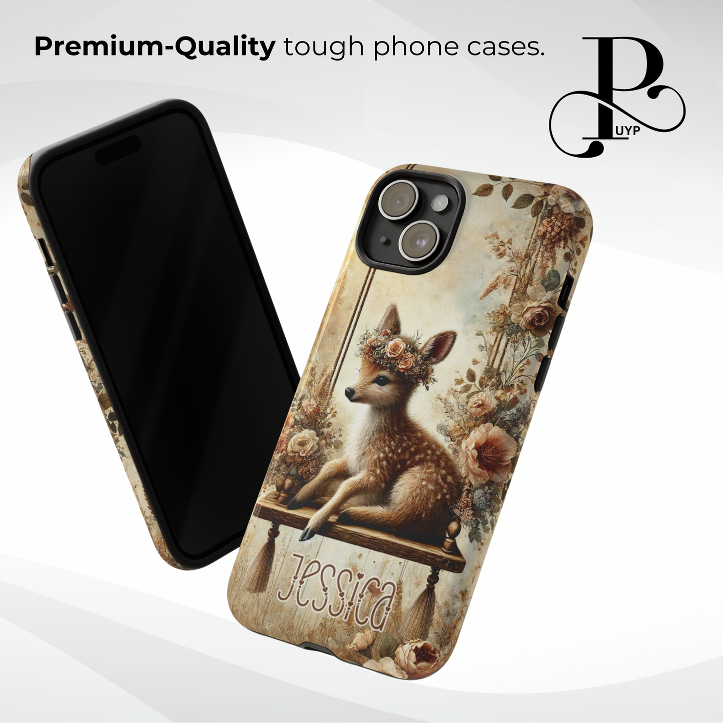 "Fawn Swing" Whimsical Phone Case