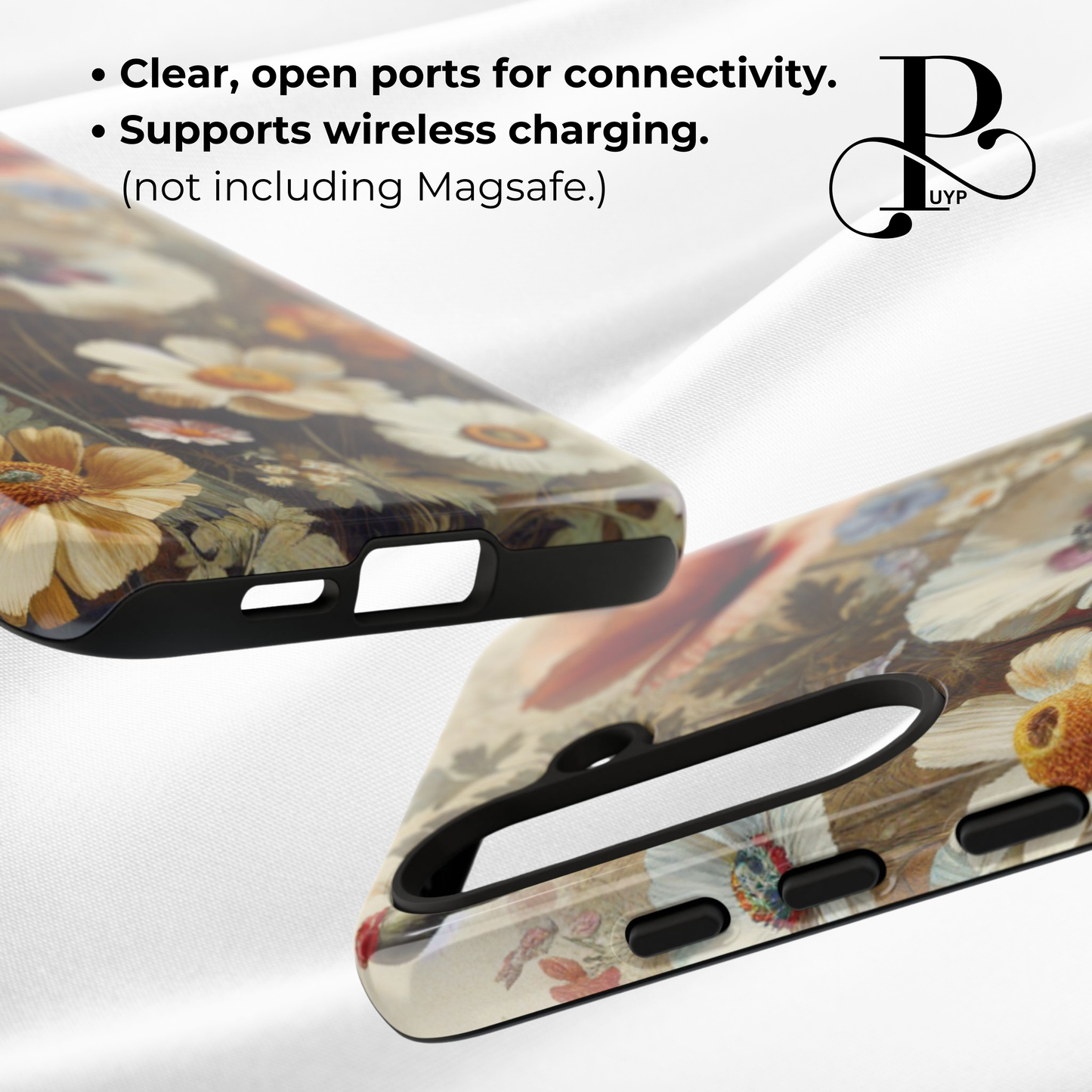 "Wildflower Field Painting Print" Phone Case