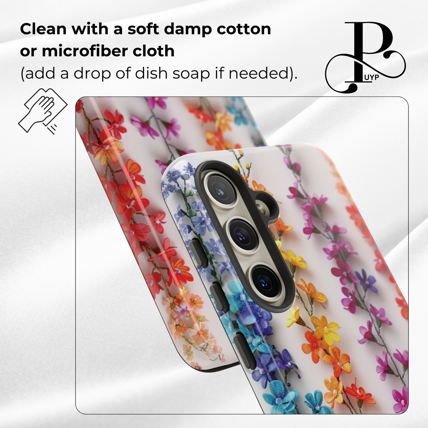 "Floral Strings" Phone Case