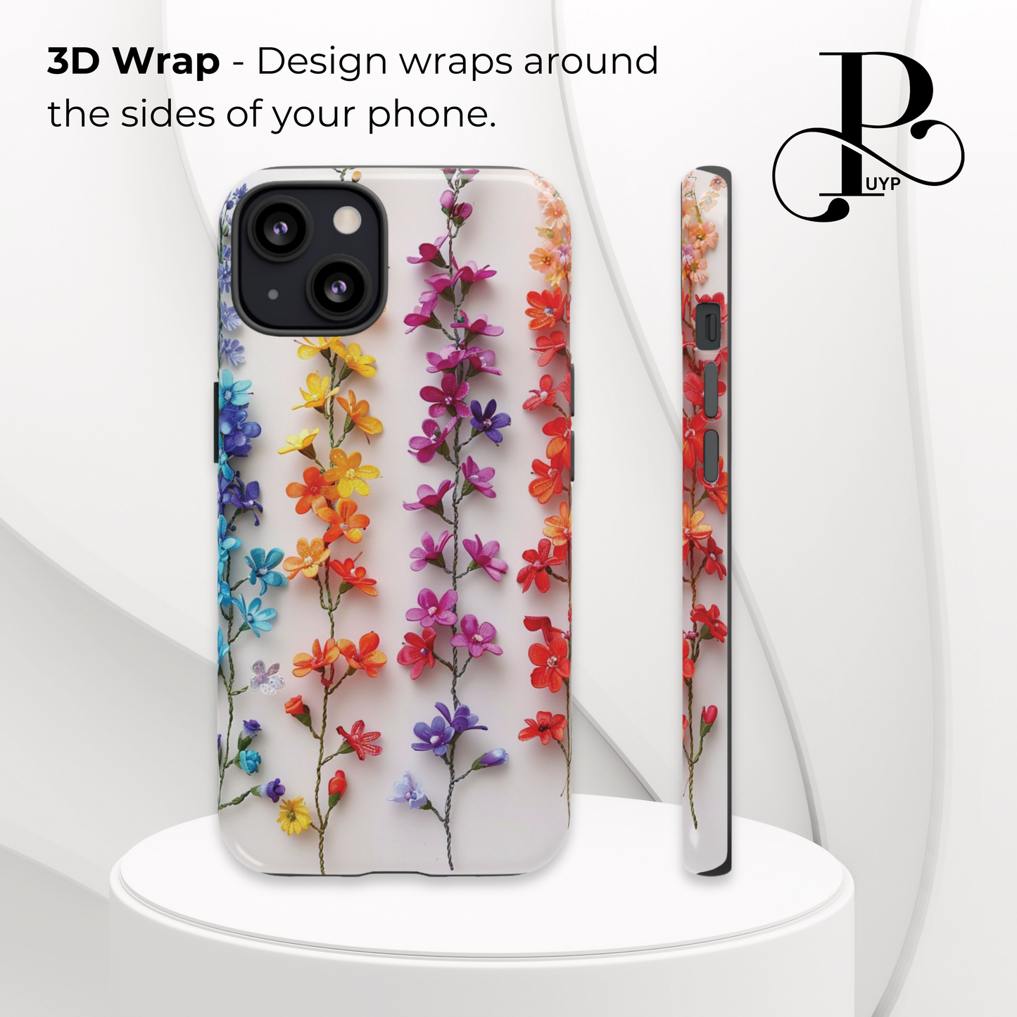 "Floral Strings" Phone Case