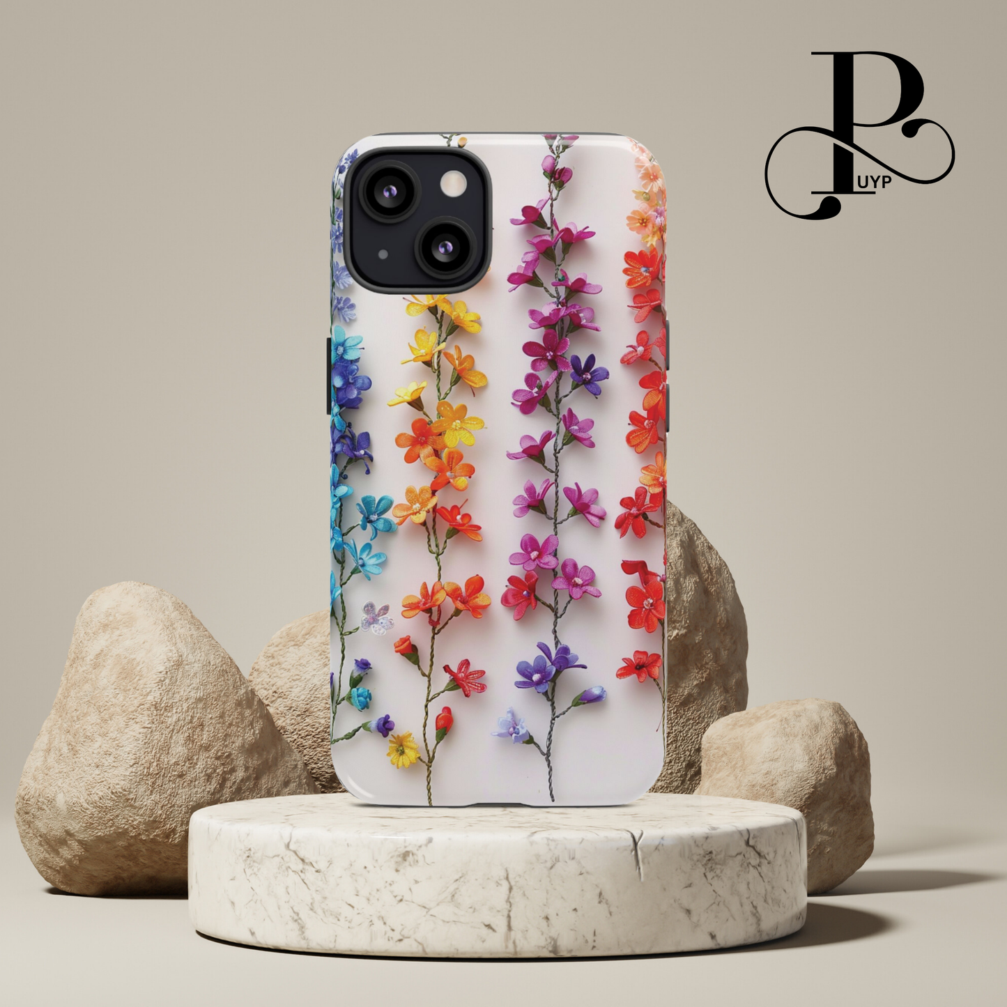 "Floral Strings" Phone Case