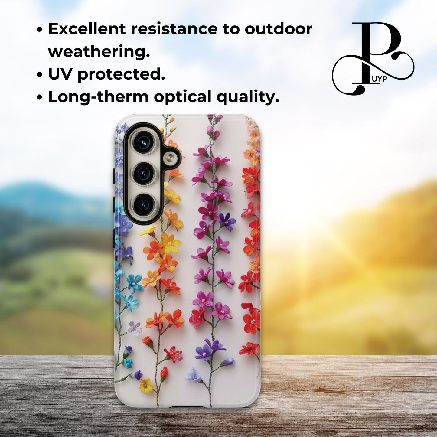 "Floral Strings" Phone Case