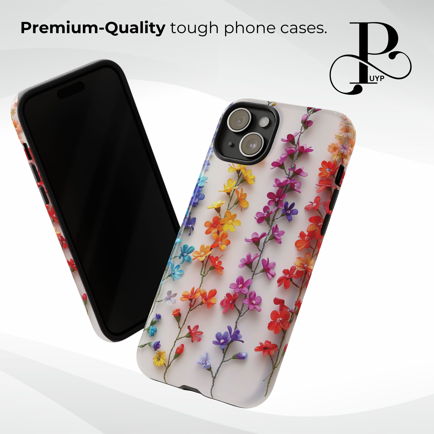 "Floral Strings" Phone Case