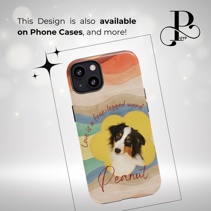 "Love Is a Four-Legged Word" Custom Pet Cell Phone Wallet