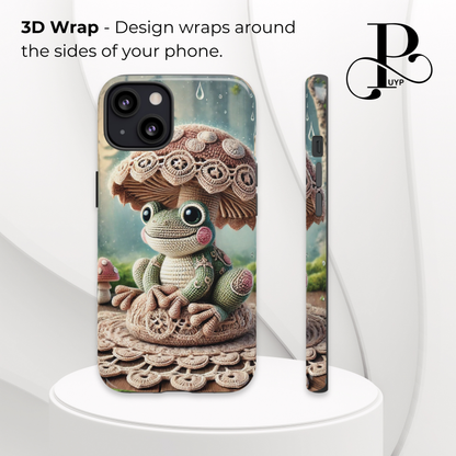 "Rainy Frog Days" Phone Case