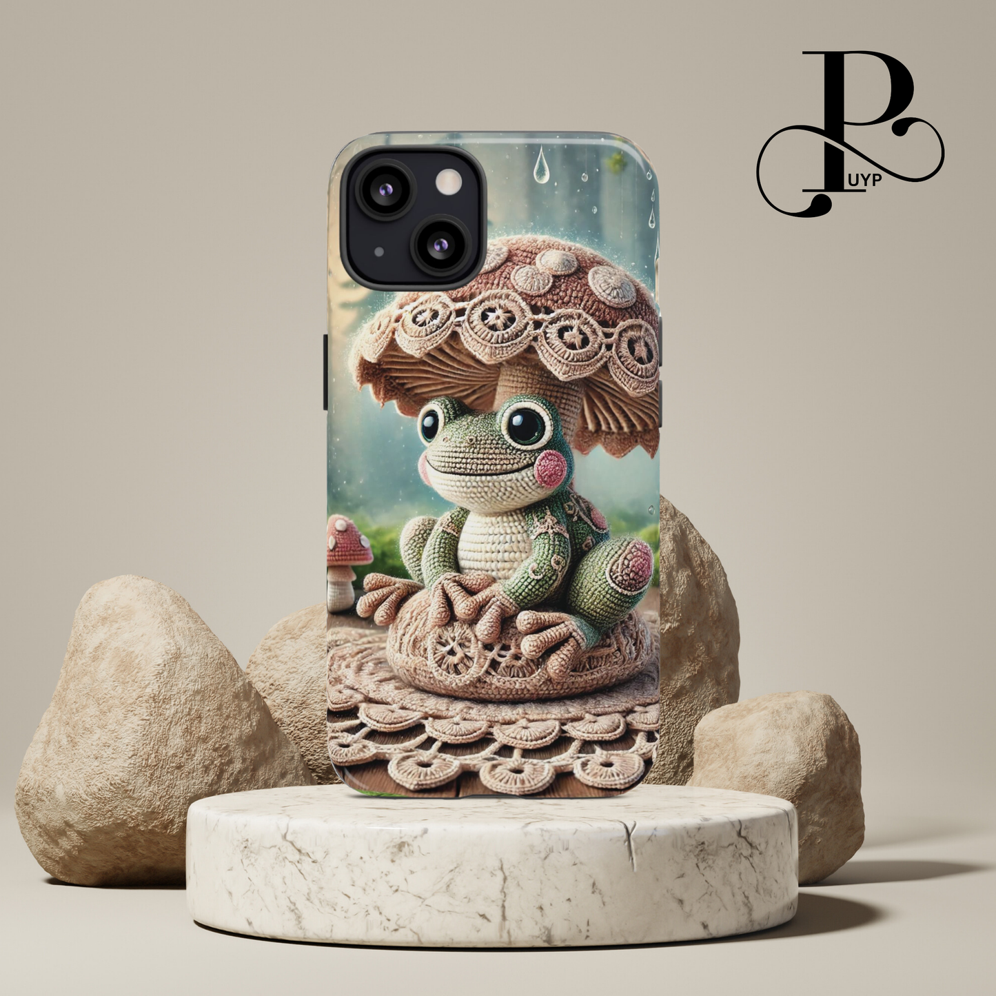 "Rainy Frog Days" Phone Case