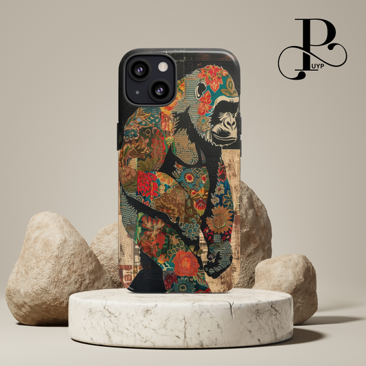 "Gorilla Patchwork" Phone Case