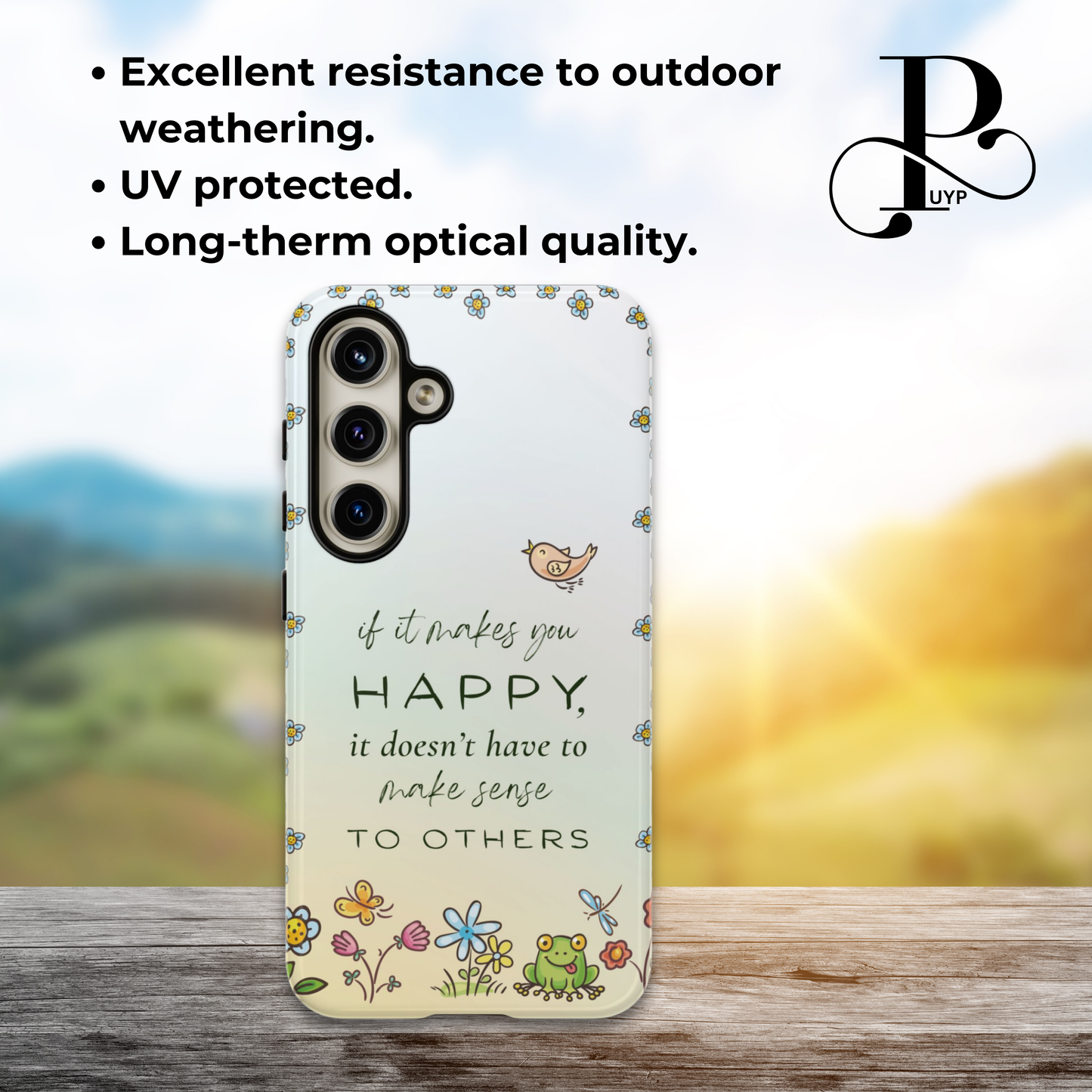 "Happy" Phone Case