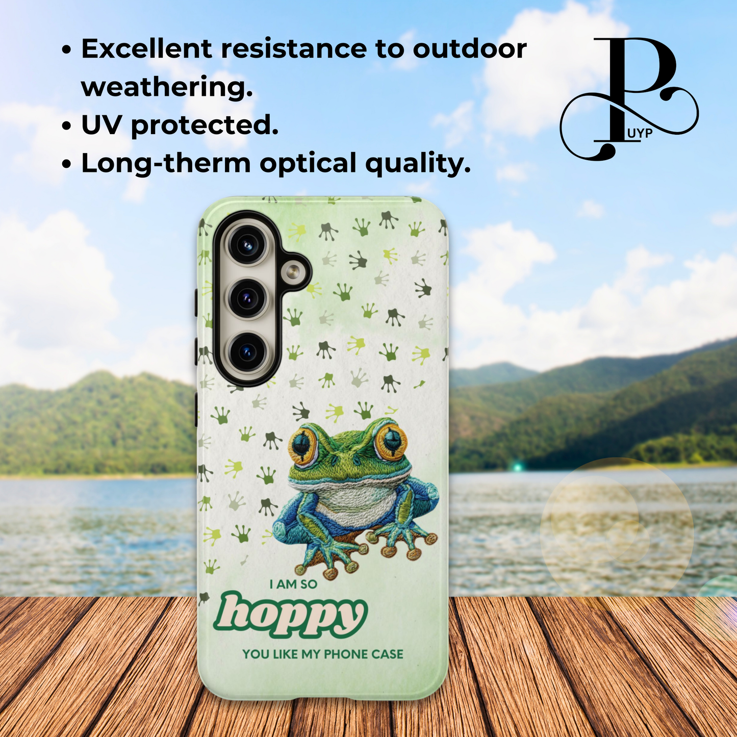 "Hoppy Frog" Phone Case