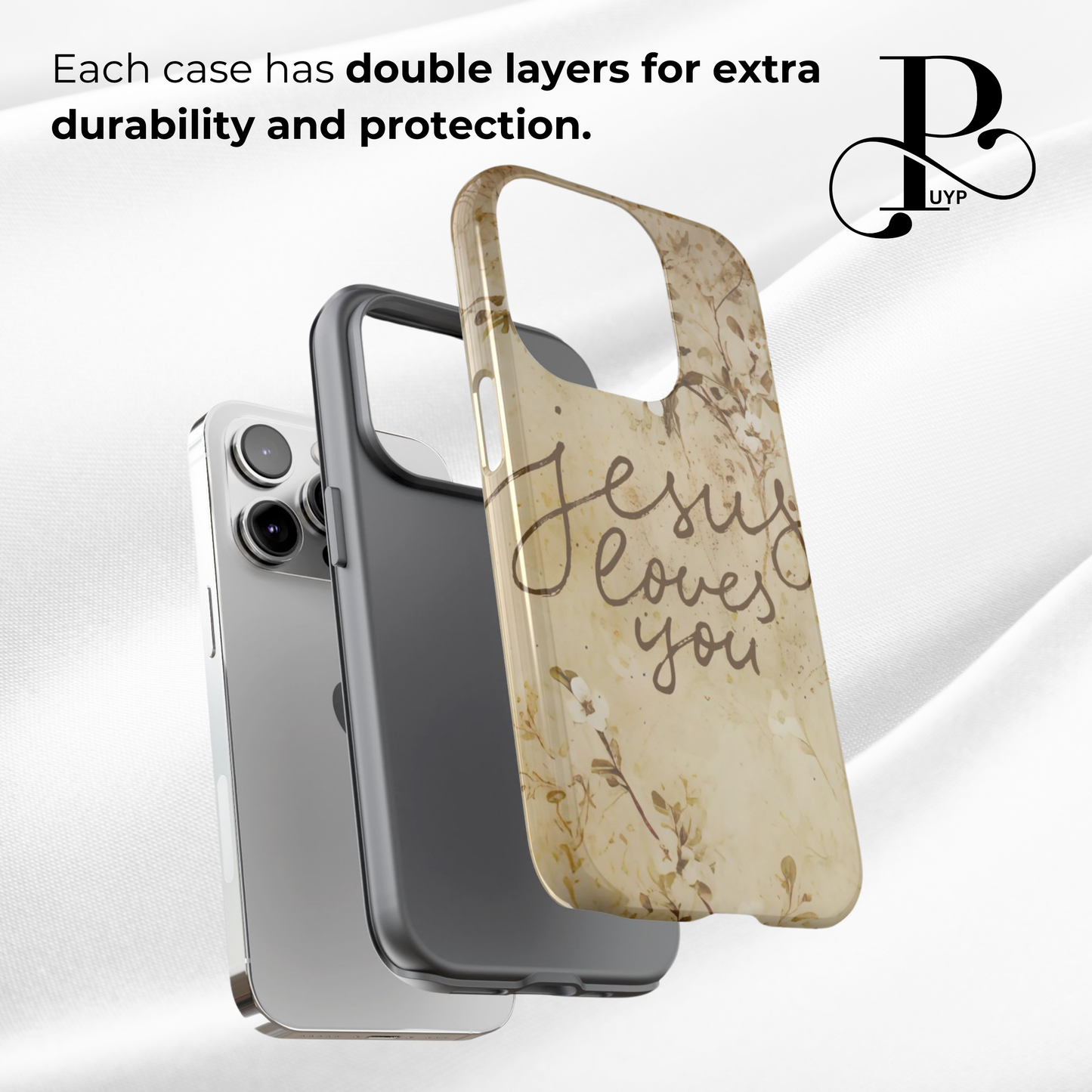 "Jesus Loves You" Phone Case