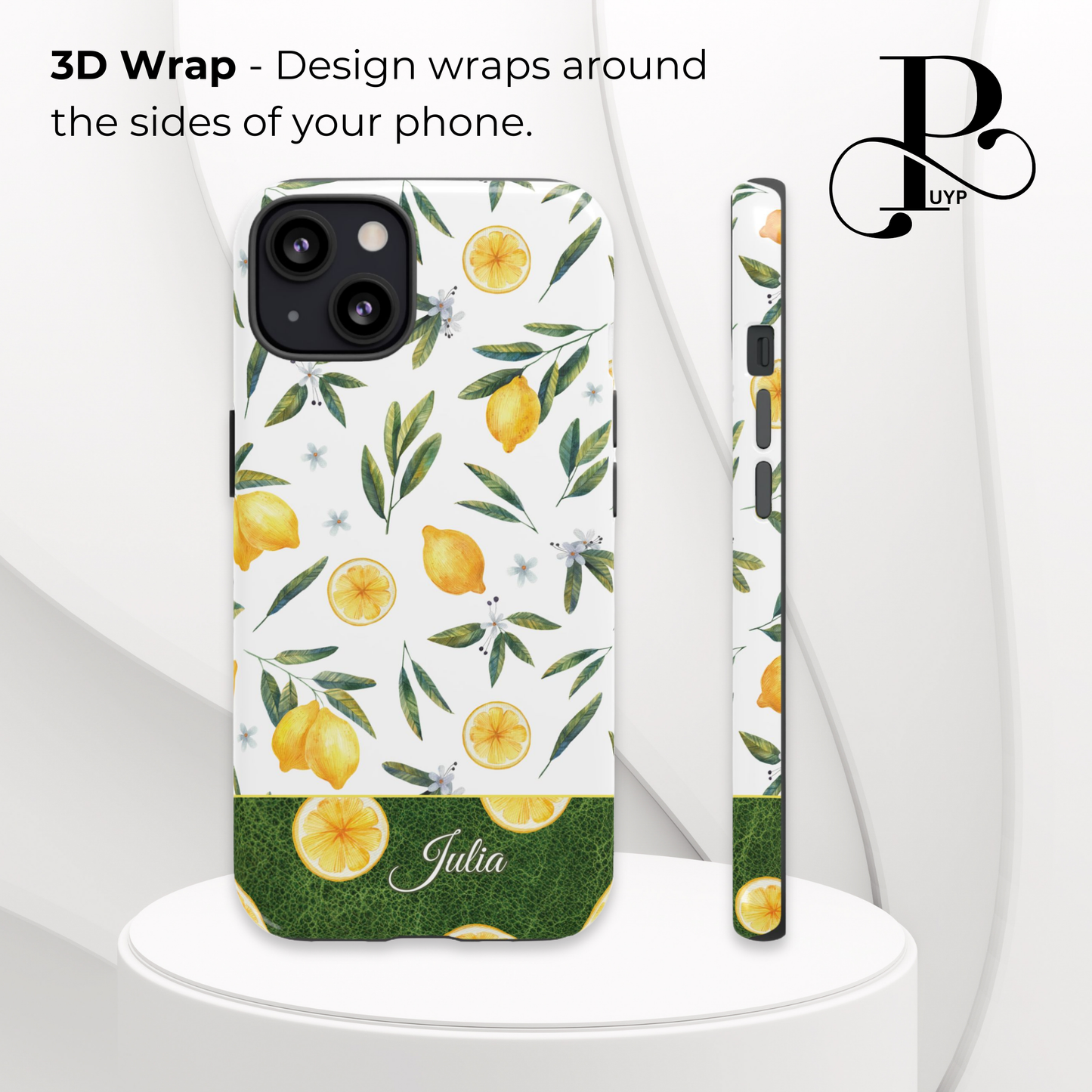 "Lemons" Custom Phone Case